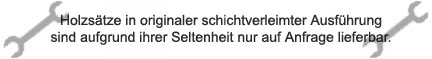 Holzsatz Pagode Hinweis